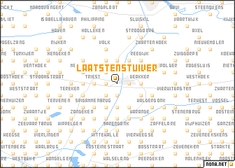 map of Laatstenstuiver