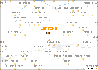 map of Laatzke