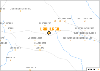 map of La Aulaga