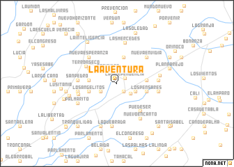 map of La Aventura