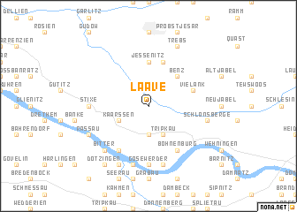 map of Laave