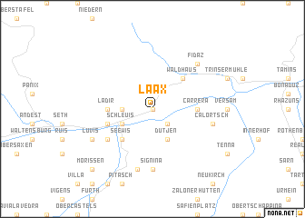 map of Laax