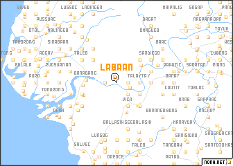 map of Labaan