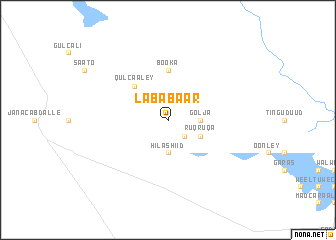 map of Lababaar