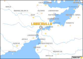 map of La Bacadilla
