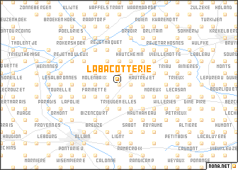 map of La Bacotterie