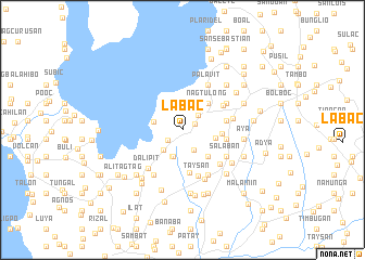 map of Labac