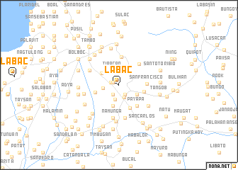 map of Labac