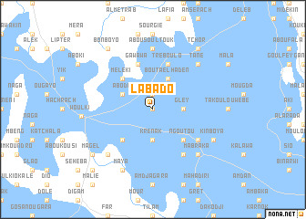 map of Labado