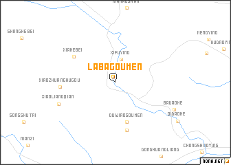 map of Labagoumen