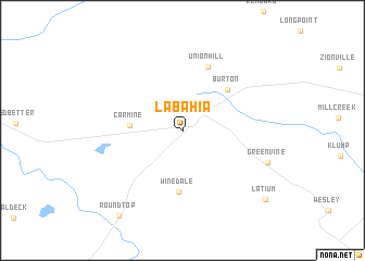 map of La Bahia