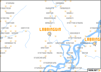 map of Labaingdin