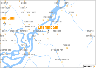 map of Labaingdin