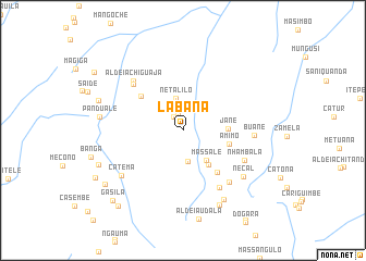 map of Labana