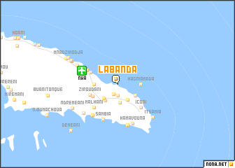 map of Labanda