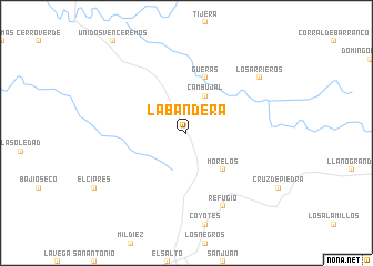 map of La Bandera