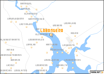 map of La Bandera