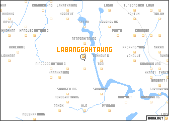 map of Labanggahtawng