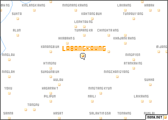 map of Labangkawng