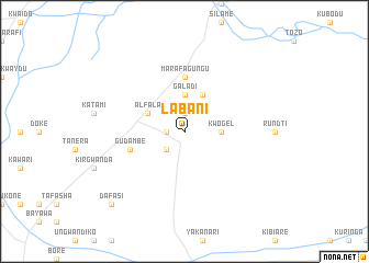 map of Labani