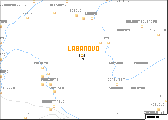 map of Labanovo