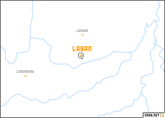 map of Laban