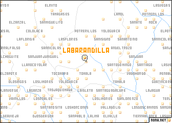 map of La Barandilla