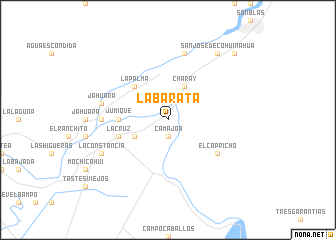 map of La Barata