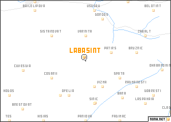 map of Labaşinţ