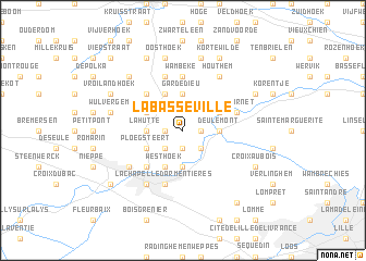 map of La Basse Ville