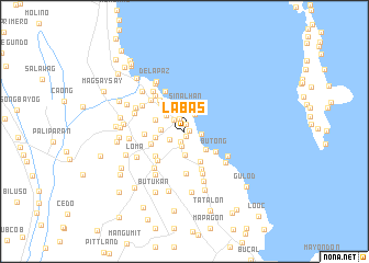 map of Labas