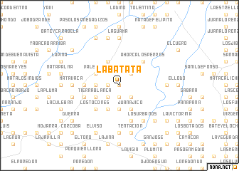 map of La Batata