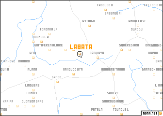 map of Labata