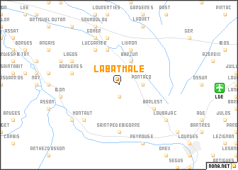 map of Labatmale