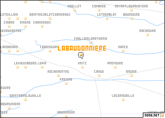 map of La Baudonnière