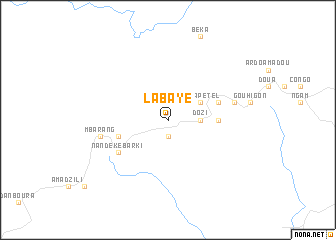 map of Labaye