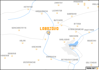 map of Labazovo