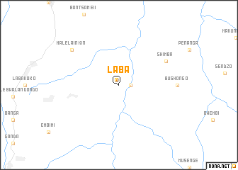 map of Laba