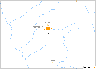 map of Laba