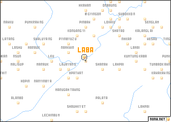 map of Laba