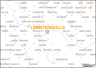 map of LʼAbbaye-Nouvelle