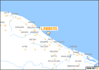 map of Labbeng