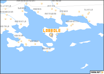 map of Labböle
