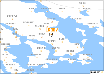 map of Labby