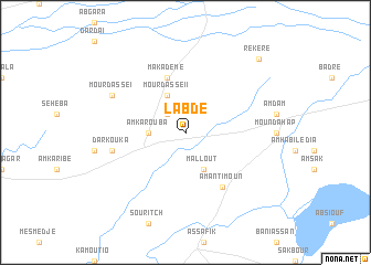 map of Labdé