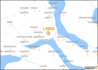 map of Labde