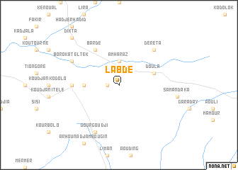 map of Labdé
