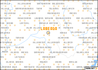 map of Labeada
