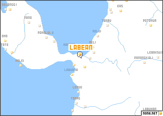 map of Labean
