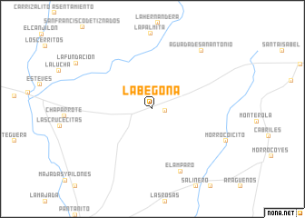 map of La Begoña